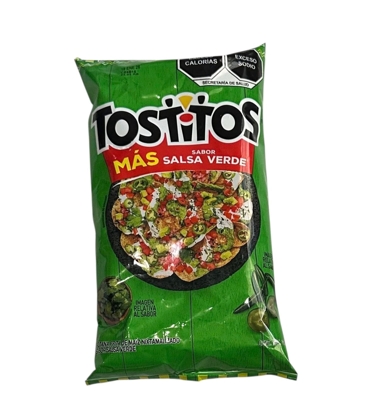 TOSTITO SALSA VERDE 62g