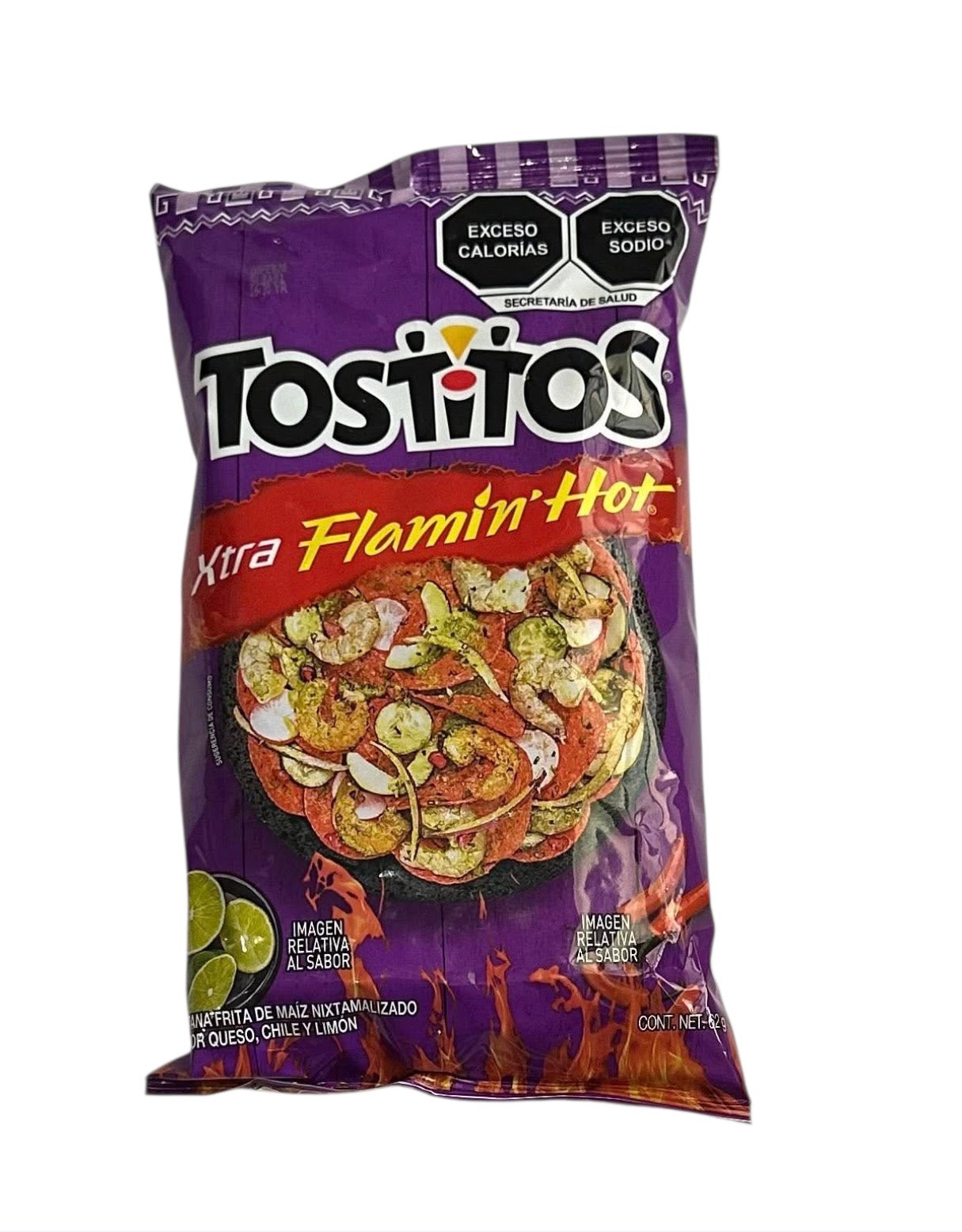 TOSTITO MORADO XTRA FLAMIN HOT 62g