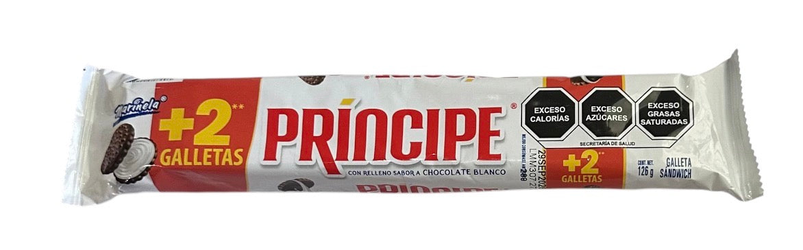 PRINCIPE CHOCOLATE BLANCO 126g