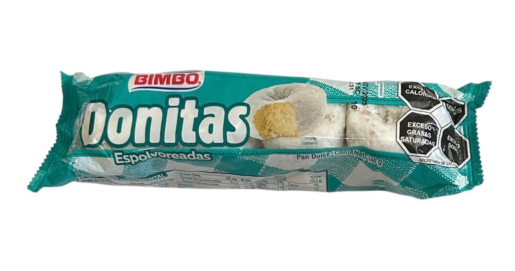 DONITAS ESPONVOREADAS 140g
